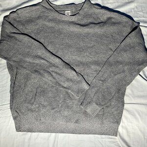 Ribbed Crewneck Sweater